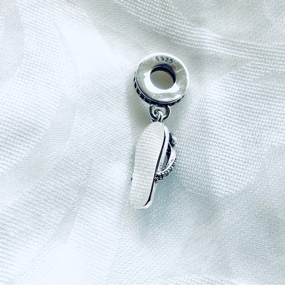 🩴 NWOT Flip Flop Pendant Charm - Picture 8 of 8